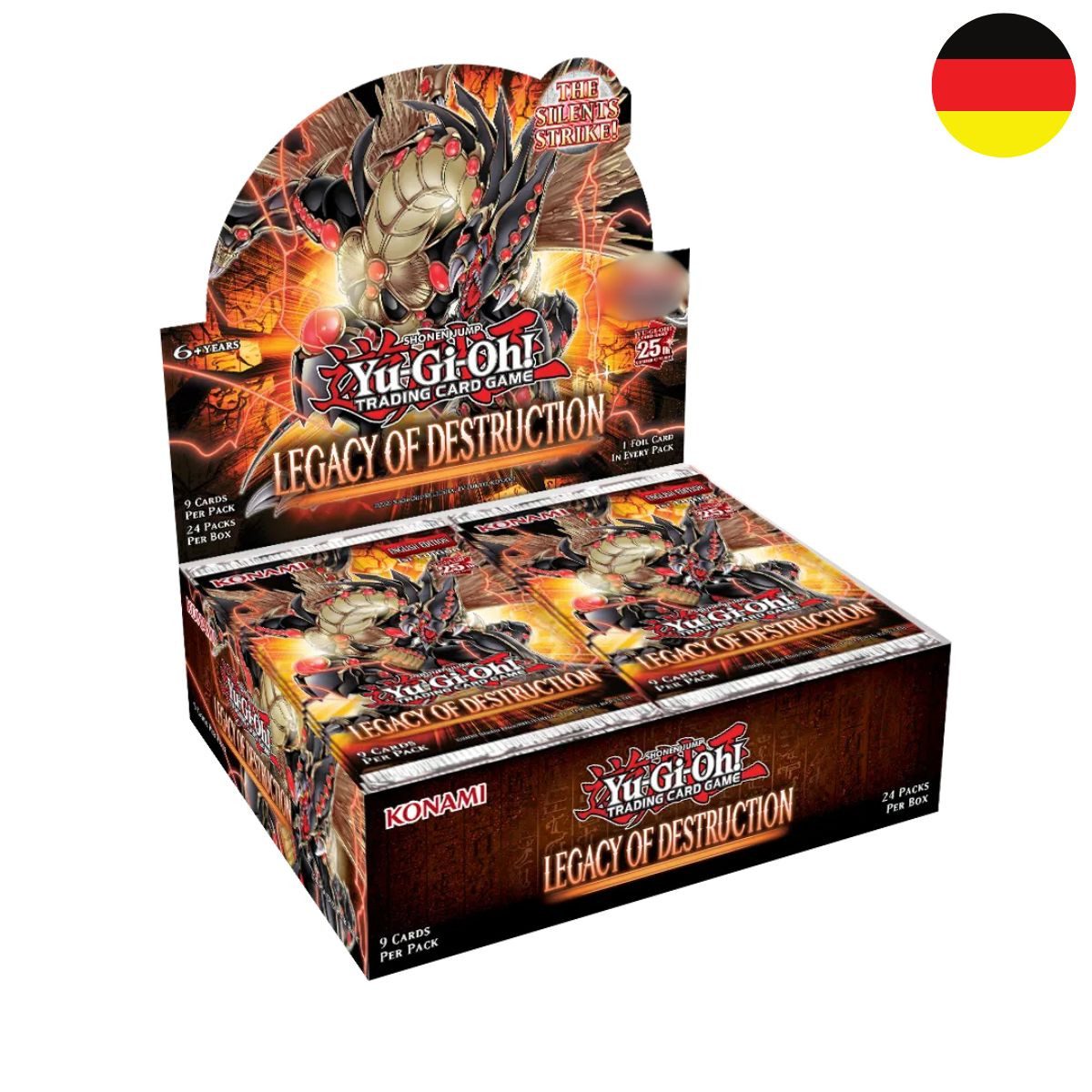 Sammelkarte Legacy of Destruction Display Deutsch