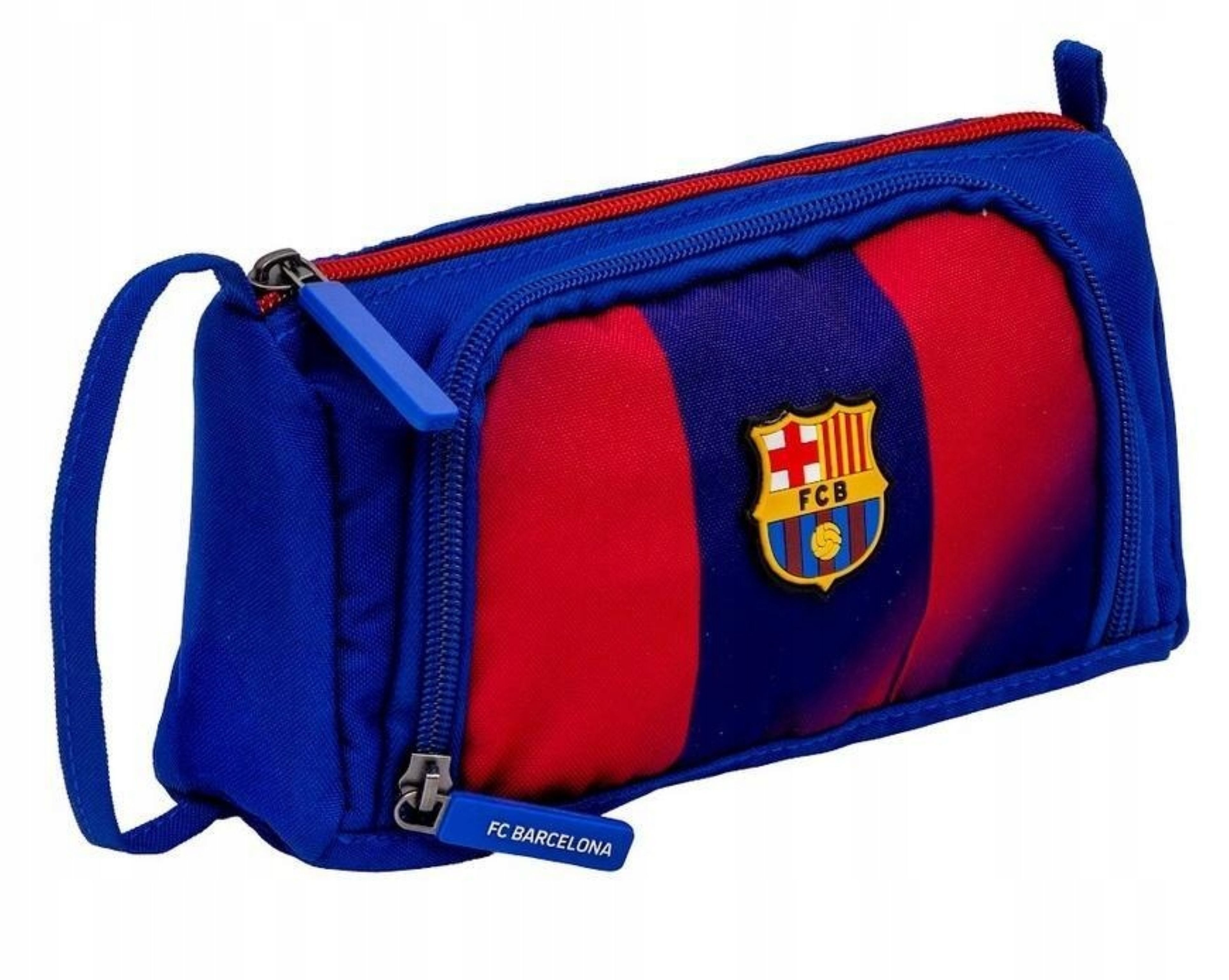 ASTRA Federmäppchen FC Barcelona Young Dreieck Federmäppchen Mäppchen 22 cm, (1-tlg)