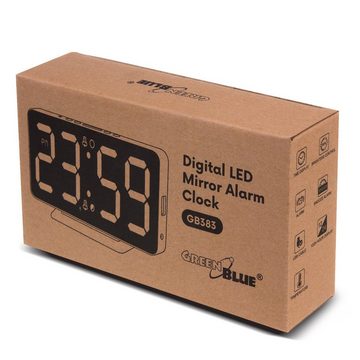 GreenBlue Uhr GB383 (Wecker Elektronisch LED Digital Thermometer)