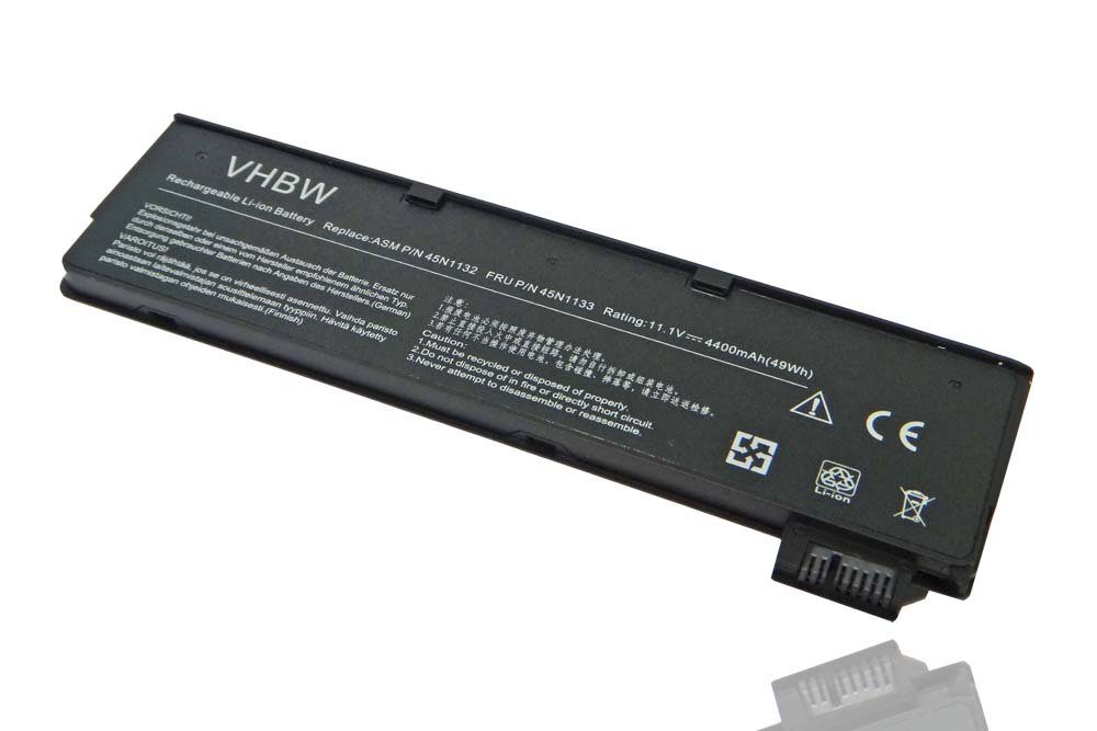 vhbw passend für Lenovo ThinkPad T460(20FM0034UK), T460(20FN003NGE), Laptop-Akku 4400 mAh
