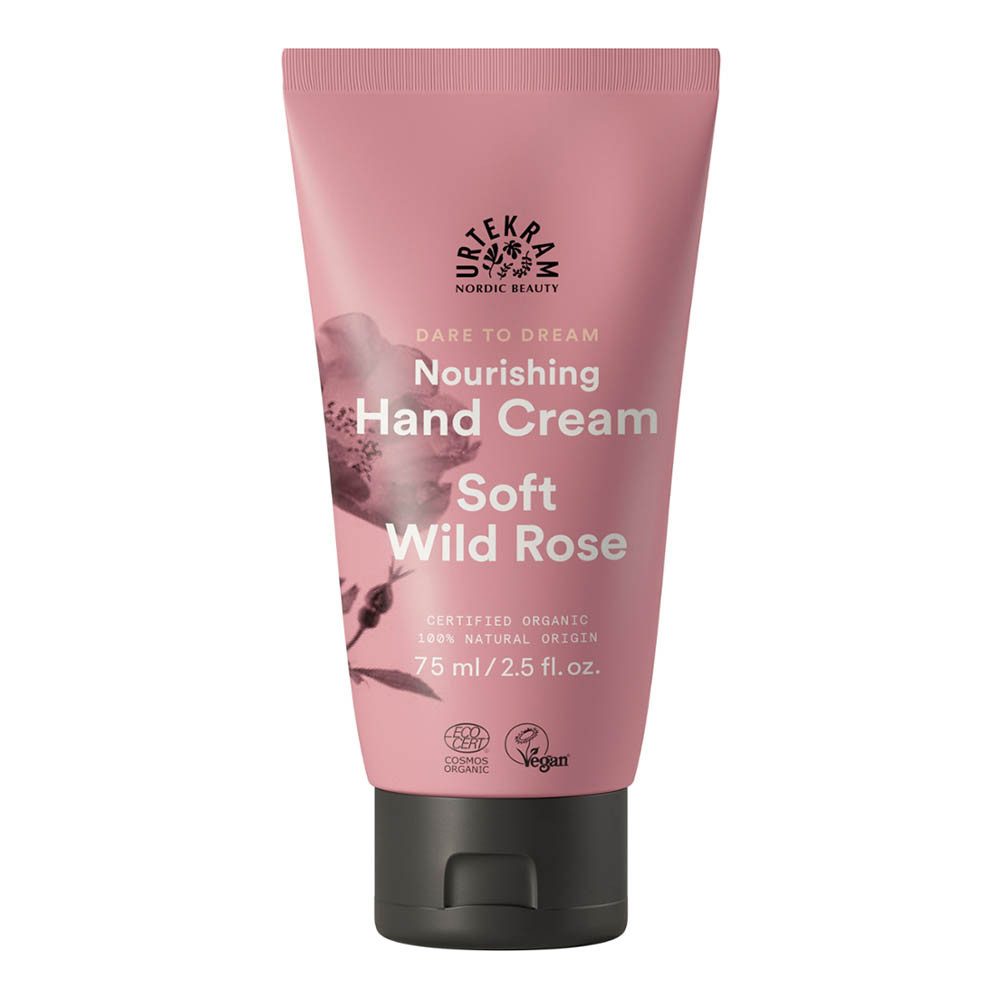 Urtekram Handcreme Soft Wild Rose - Hand Cream 75ml