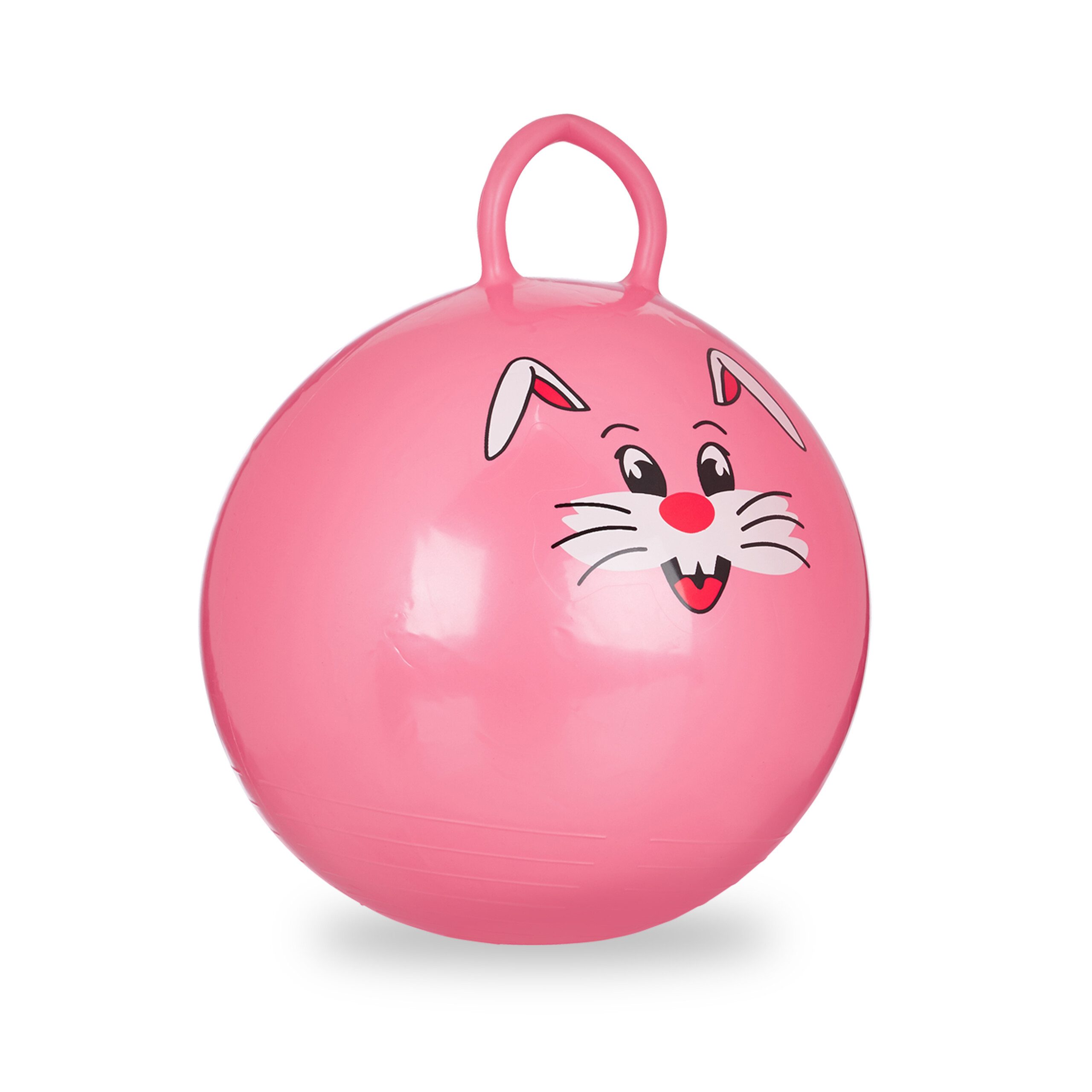 relaxdays Hüpfspielzeug Hüpfball Kinder, Pink günstig online kaufen