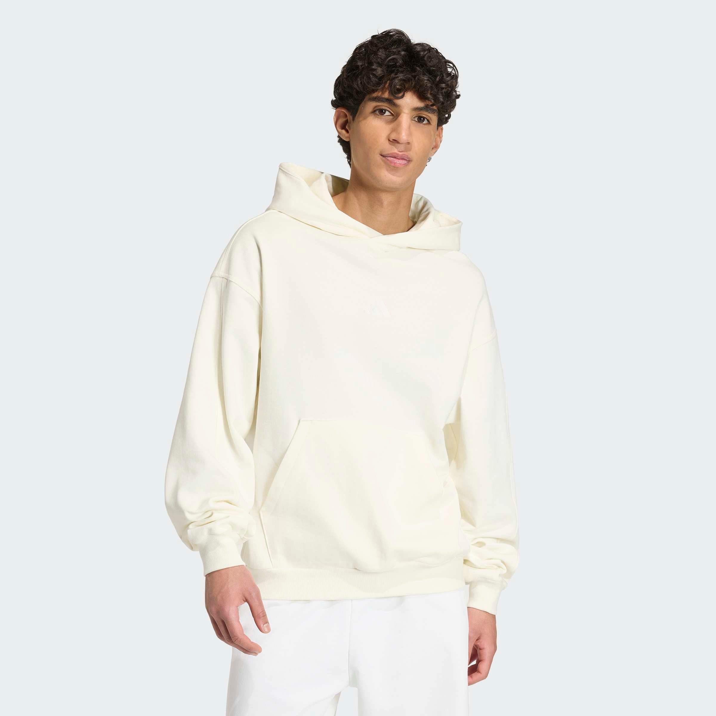 adidas Sportswear Kapuzensweatshirt ADIDAS KIT HOODIE, KLEINES LOGO Schwere Premium-Qualität, robuste Stoffstruktur