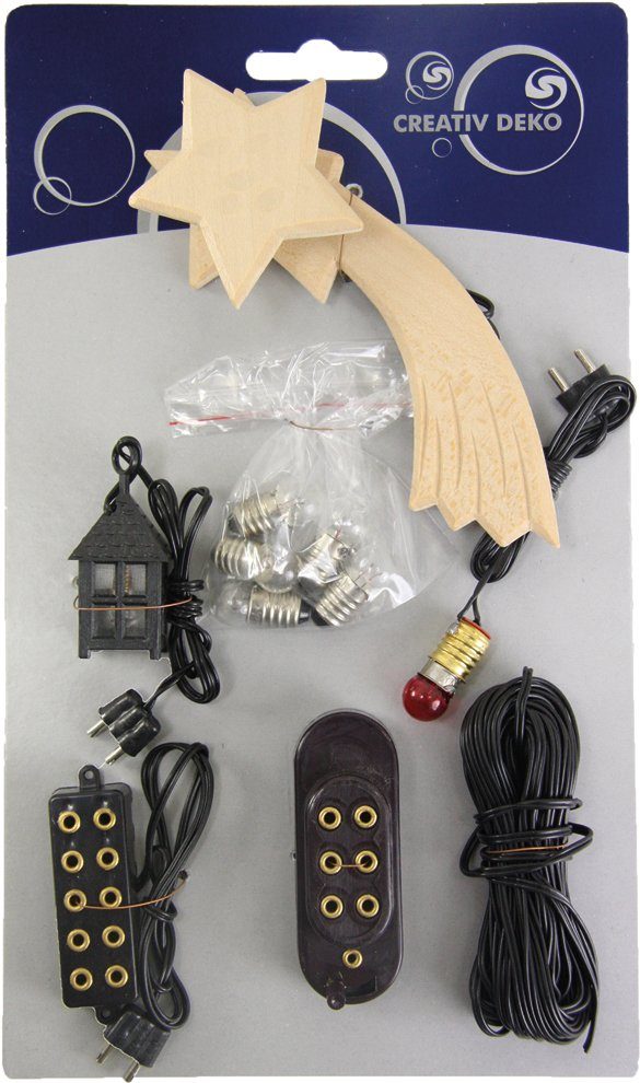 FADEDA Krippen-Zubehör 11x FADEDA Zubehörkarte Elektro, LED, Высота в см: 14 (11 St)