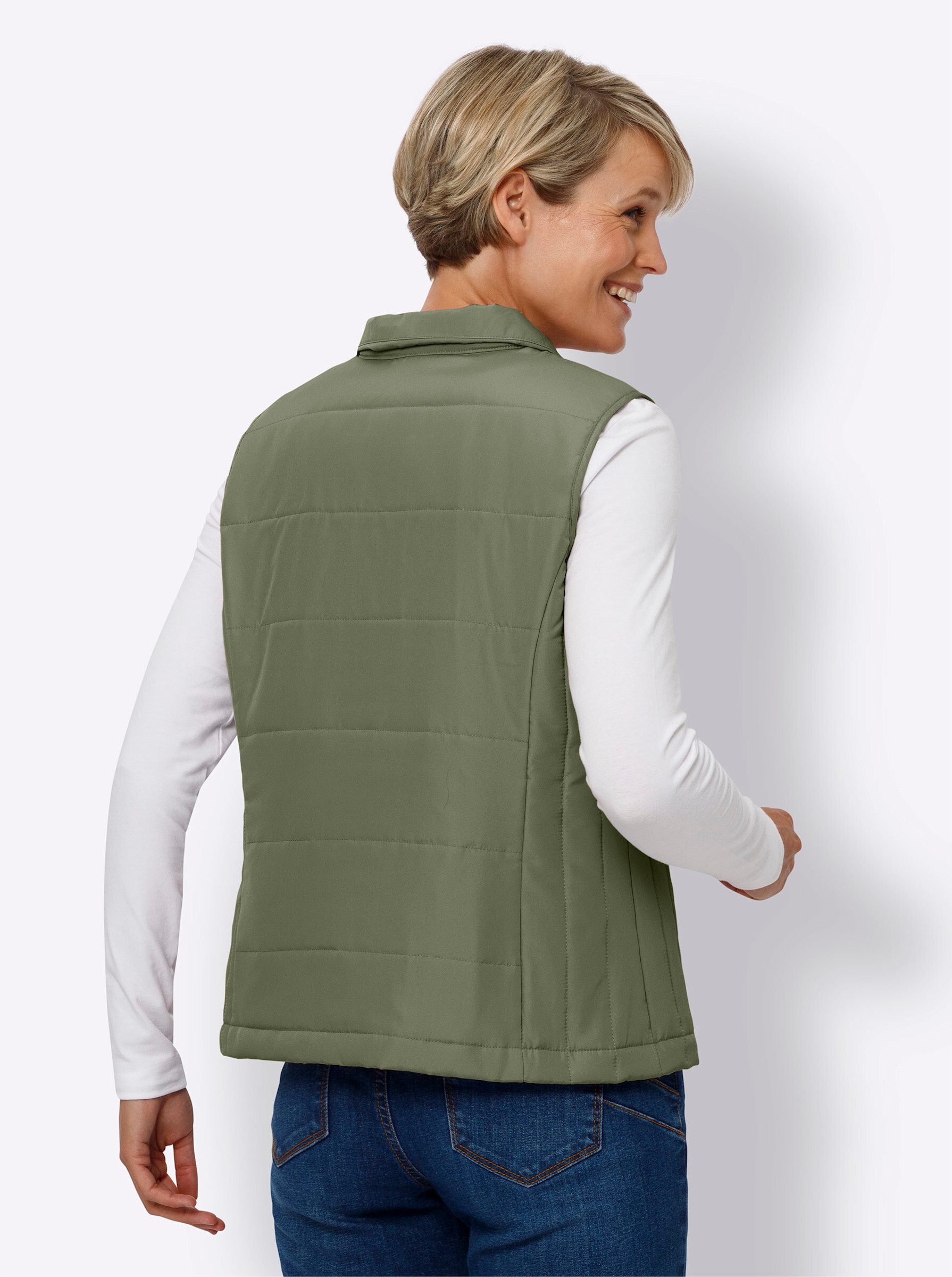 Sieh an! Jerseyweste Steppweste . günstig online kaufen