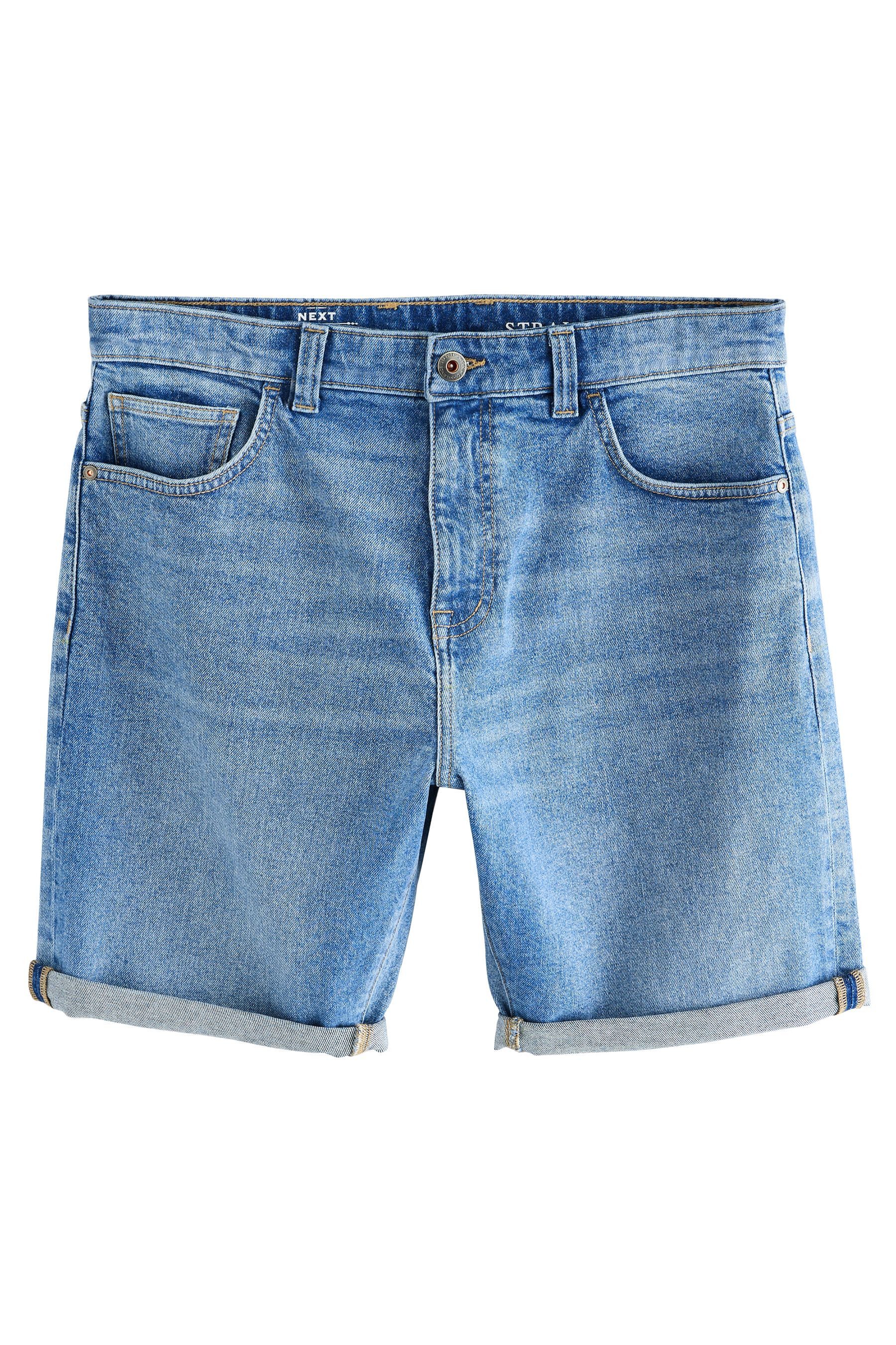 Next Jeansshorts Straight Fit Jeansshorts mit günstig online kaufen