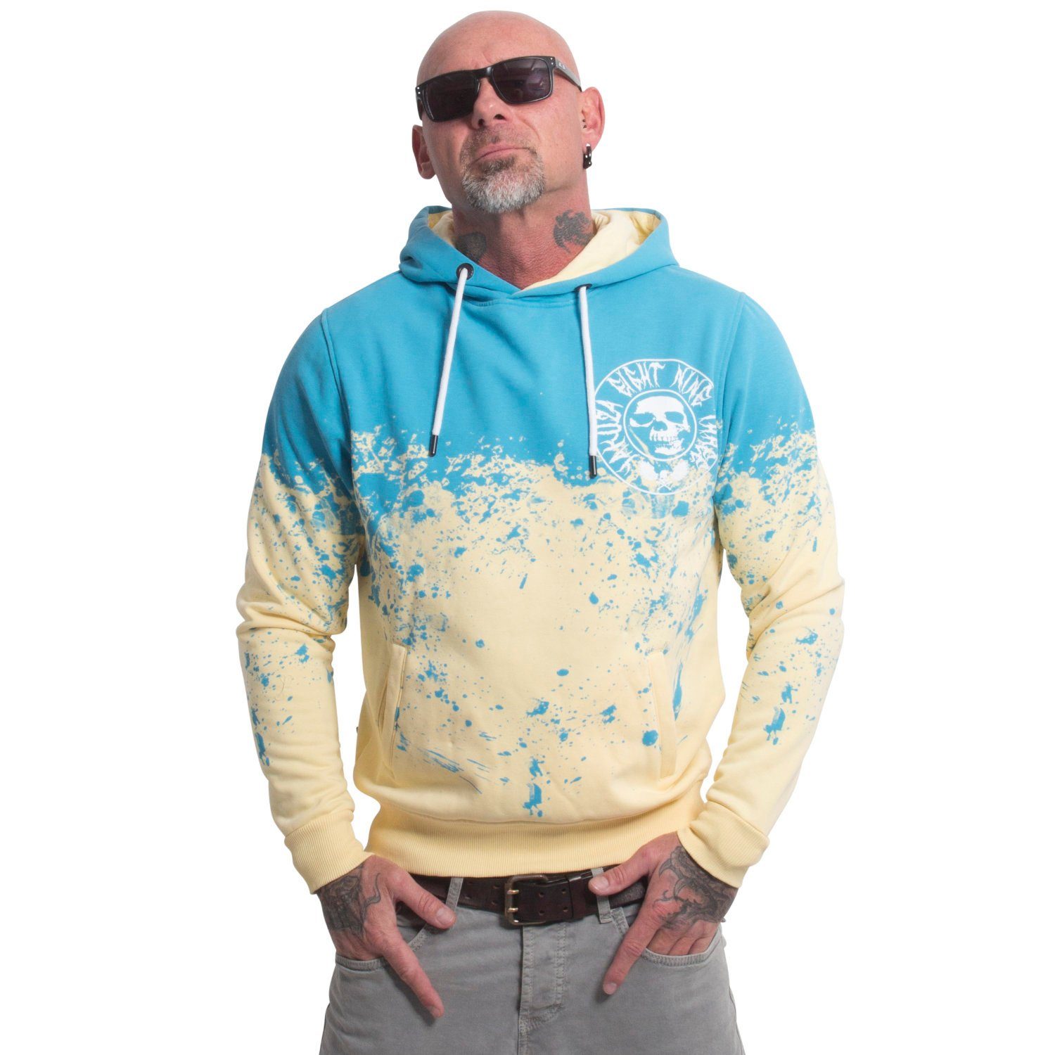 YAKUZA Hoodie Splash Allover