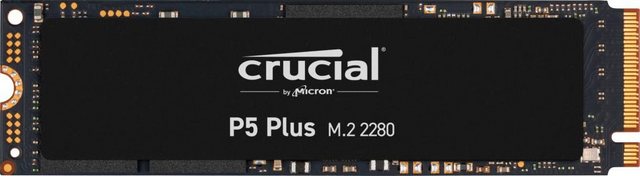 Crucial »P5 Plus 500GB« interne SSD (500 GB) 6600 MB/S Lesegeschwindigkeit, 4000 MB/S Schreibgeschwindigkeit, Playstation 5 kompatibel*, NVMe)