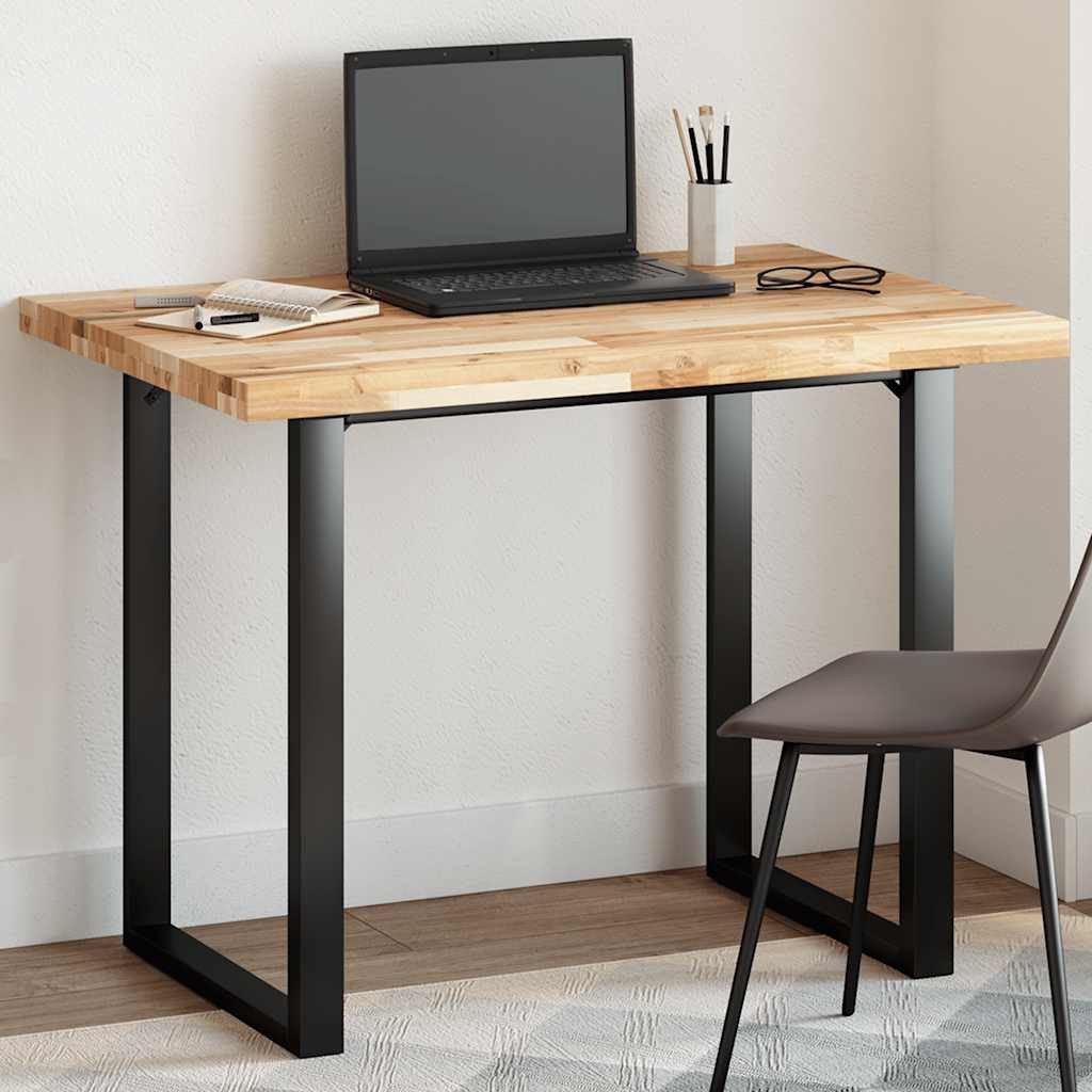 vidaXL Tischplatte Tischplatte Rechteckig 100x70x4 cm Massivholz (1 St)