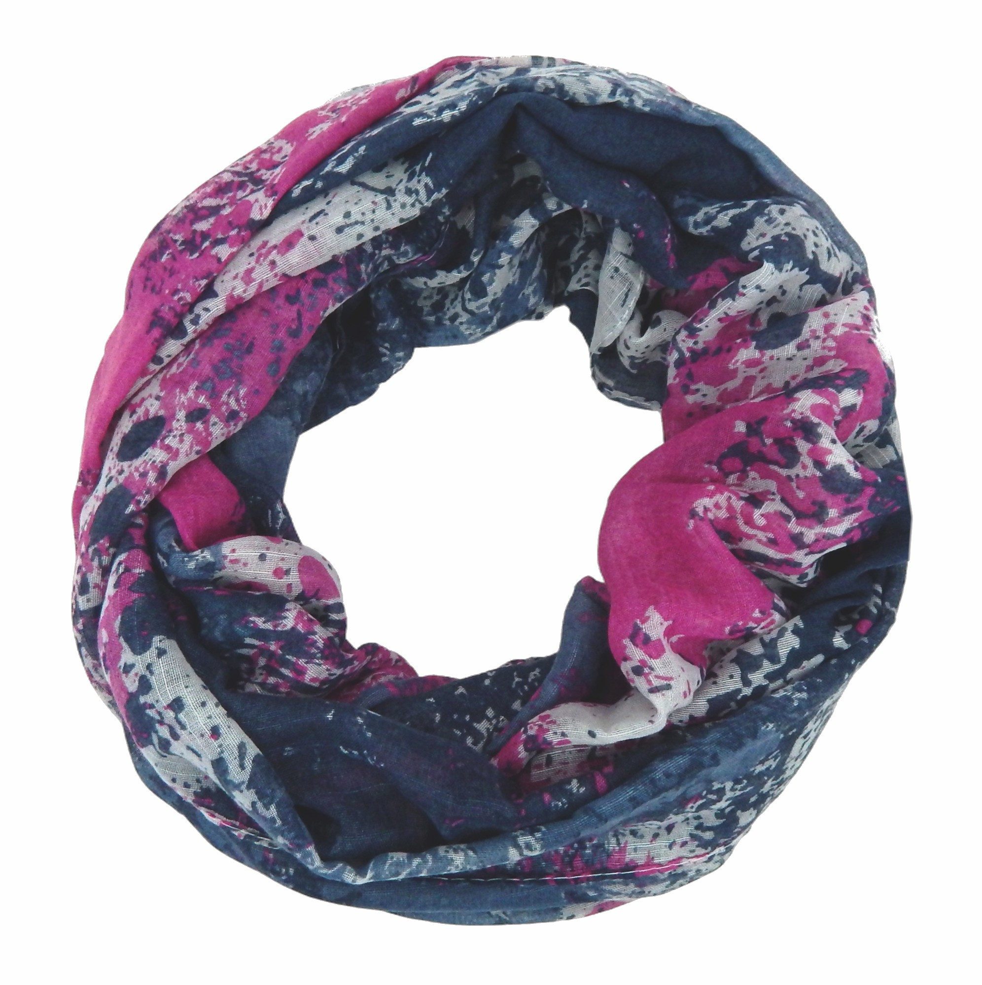 Ella Jonte Loop, mit buntem Airbrush-Muster – Leichter Rundschal in 4 Trend günstig online kaufen