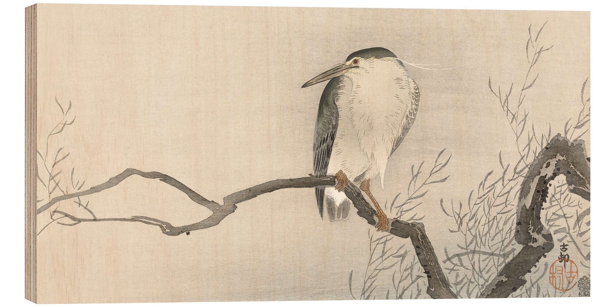 Holzbild Ohara Koson
