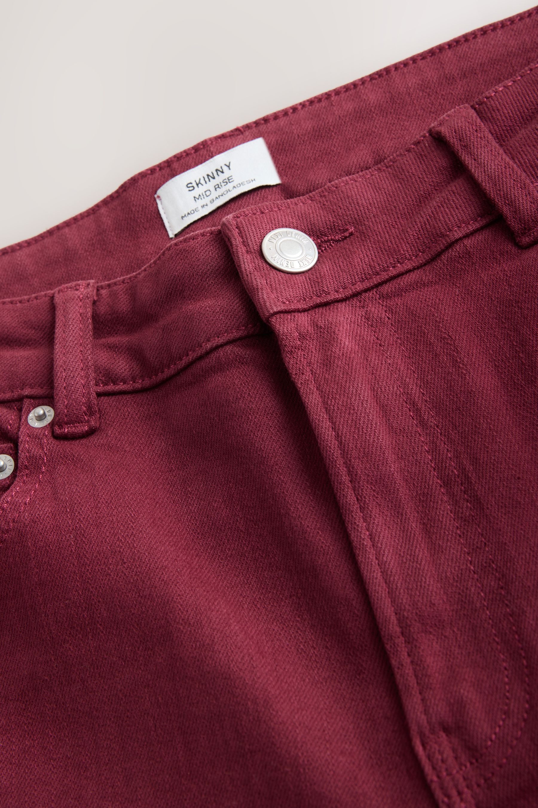 Next Skinny-fit-Jeans Authentic Skinny-Jeans, Kurzgröße (1-tlg)