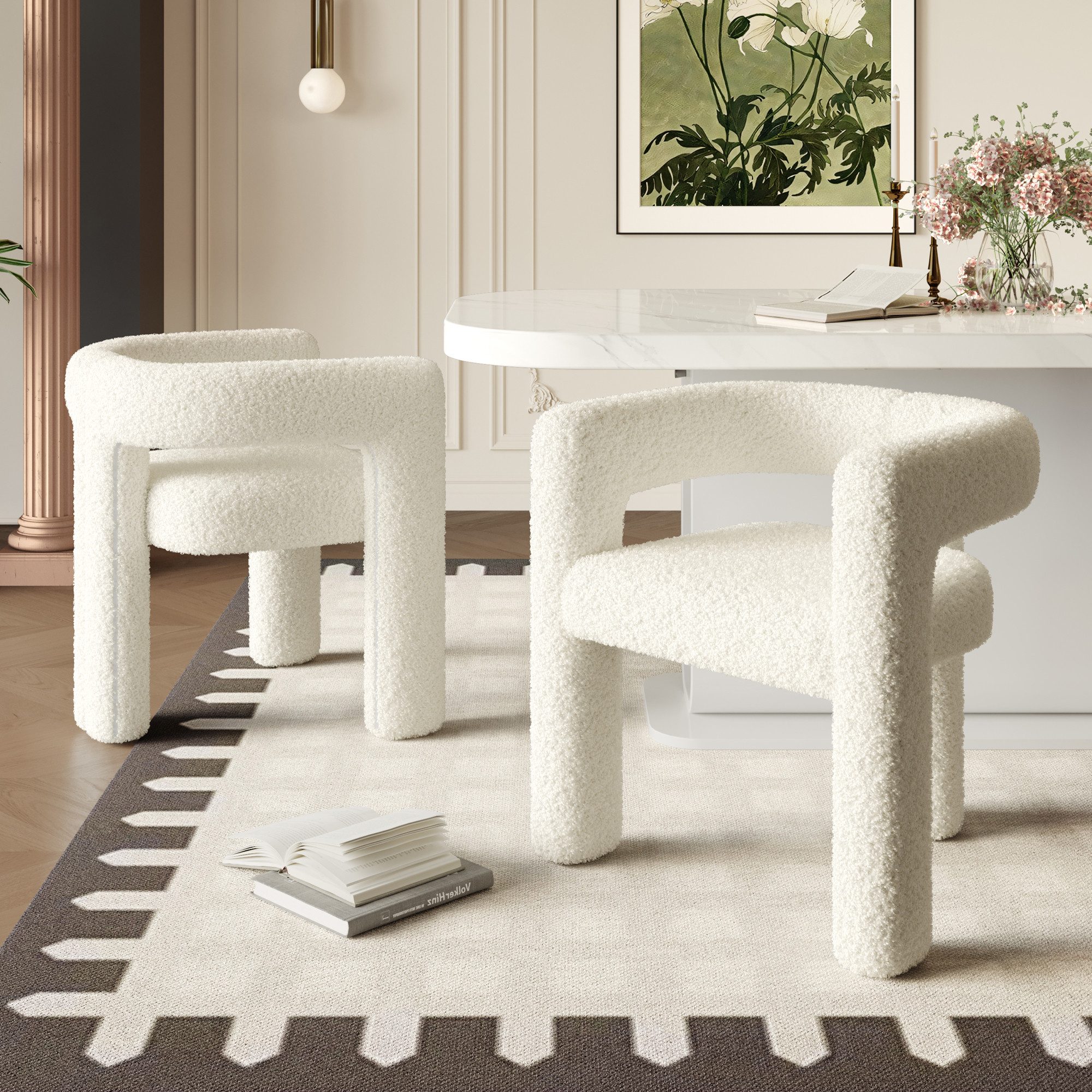 KLAM HOME Esszimmerstuhl Ergonomischer Sessel mit günstig online kaufen