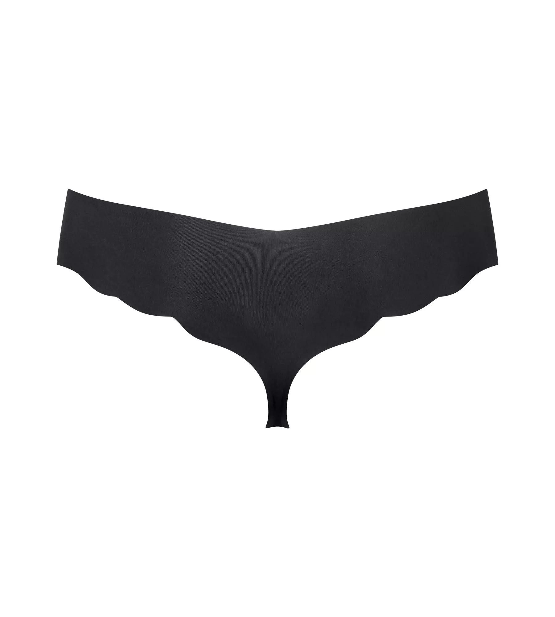 sloggi String ZERO Microfibre 2.0 (2er Pack) nahtlos, gewellte Abschlüsse, ultraleicht, Hipster-Stil