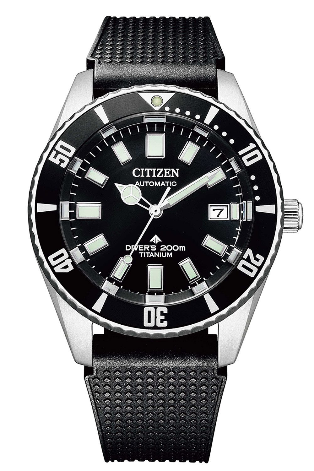 Taucheruhr Automatik Titan/Schwarz