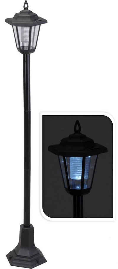 Spetebo LED Stehlampe LED Solar Wegeleuchte - 90 x 16 cm, LED, kaltweiß, in 2 Größen aufstellbar