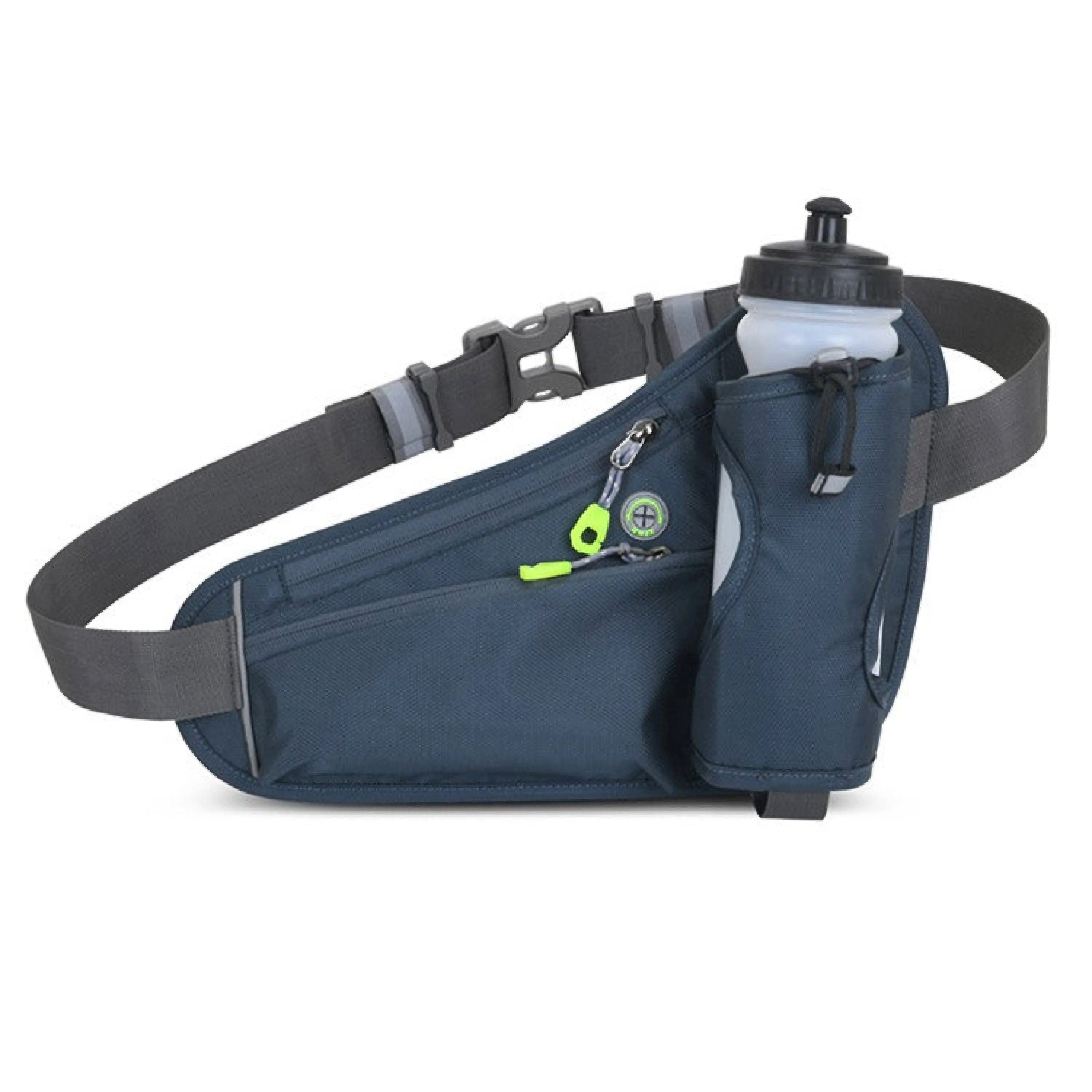 Sport-Knight® Laufgürtel Outdoor Bauchtasche mit Flaschenhalter – Wasserfest & Verstellbar