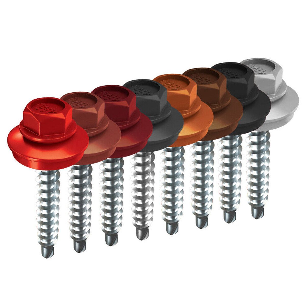 Klimas Винты- und Dübel-Set 250 Stück Винты für Holzunterkonstruktionen Ø4,8mm Trapezblech, (250 St)