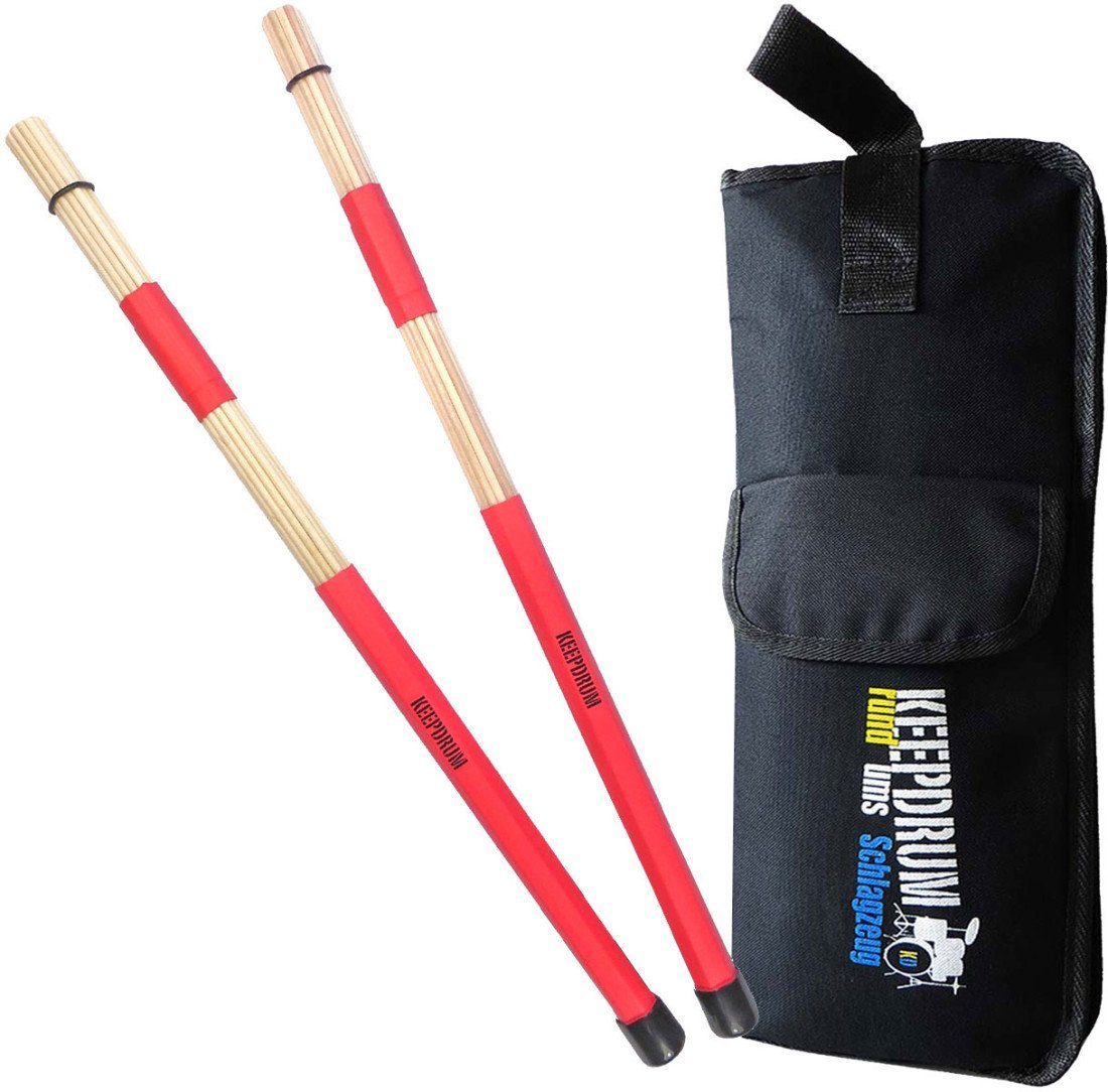 Schlagzeug keepdrum SV1 Rods mit Stocktasche