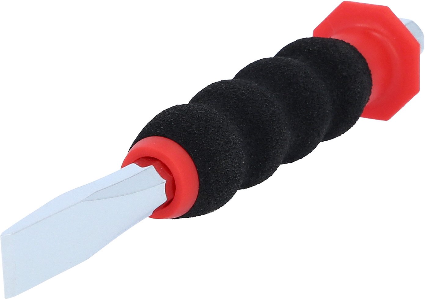 Brilliant Tools Flachmeißel Flachmeißel mit Handschutzgriff, 8-kant, 12mm (156.0252)