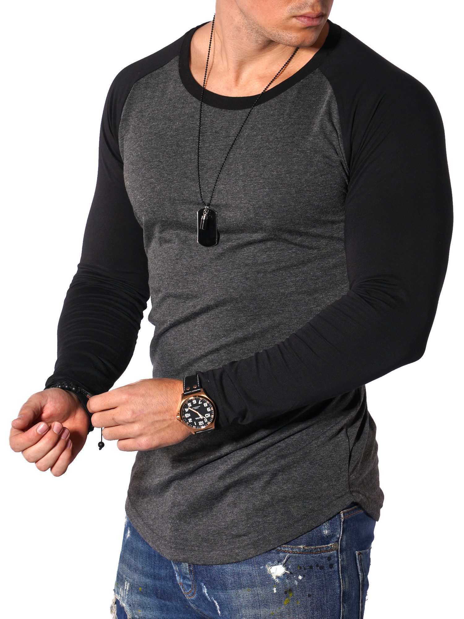 behype Langarmshirt RIO L/S im Oversize-Schnitt günstig online kaufen