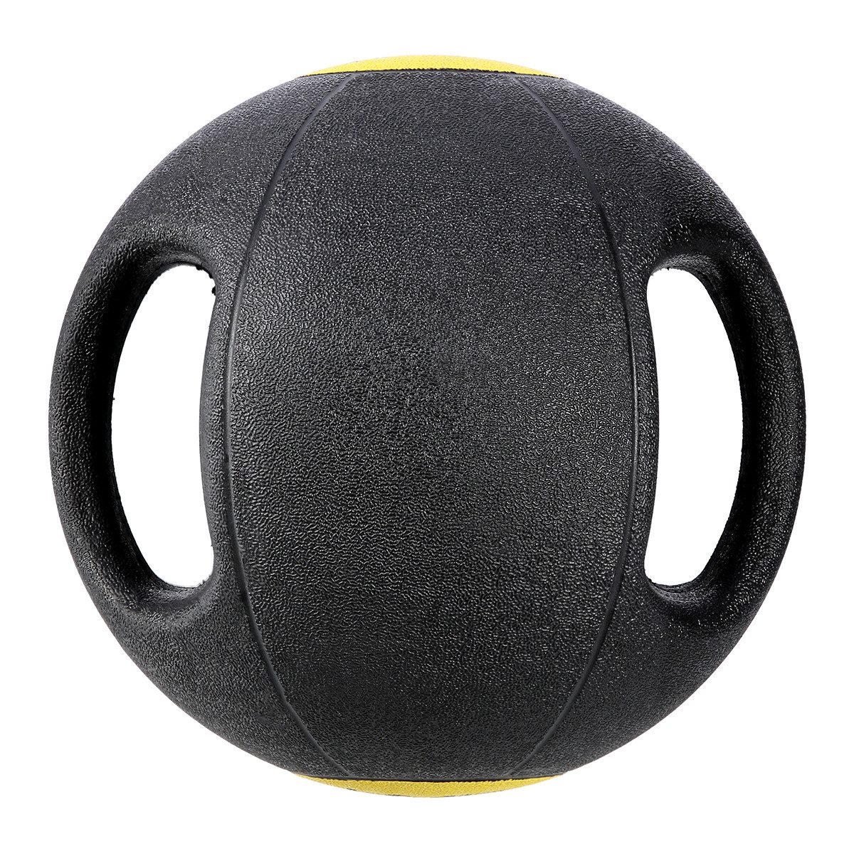 HMS Medizinball NKU05 Medizinball 5 kg schwarz mit Griffen (Packung)