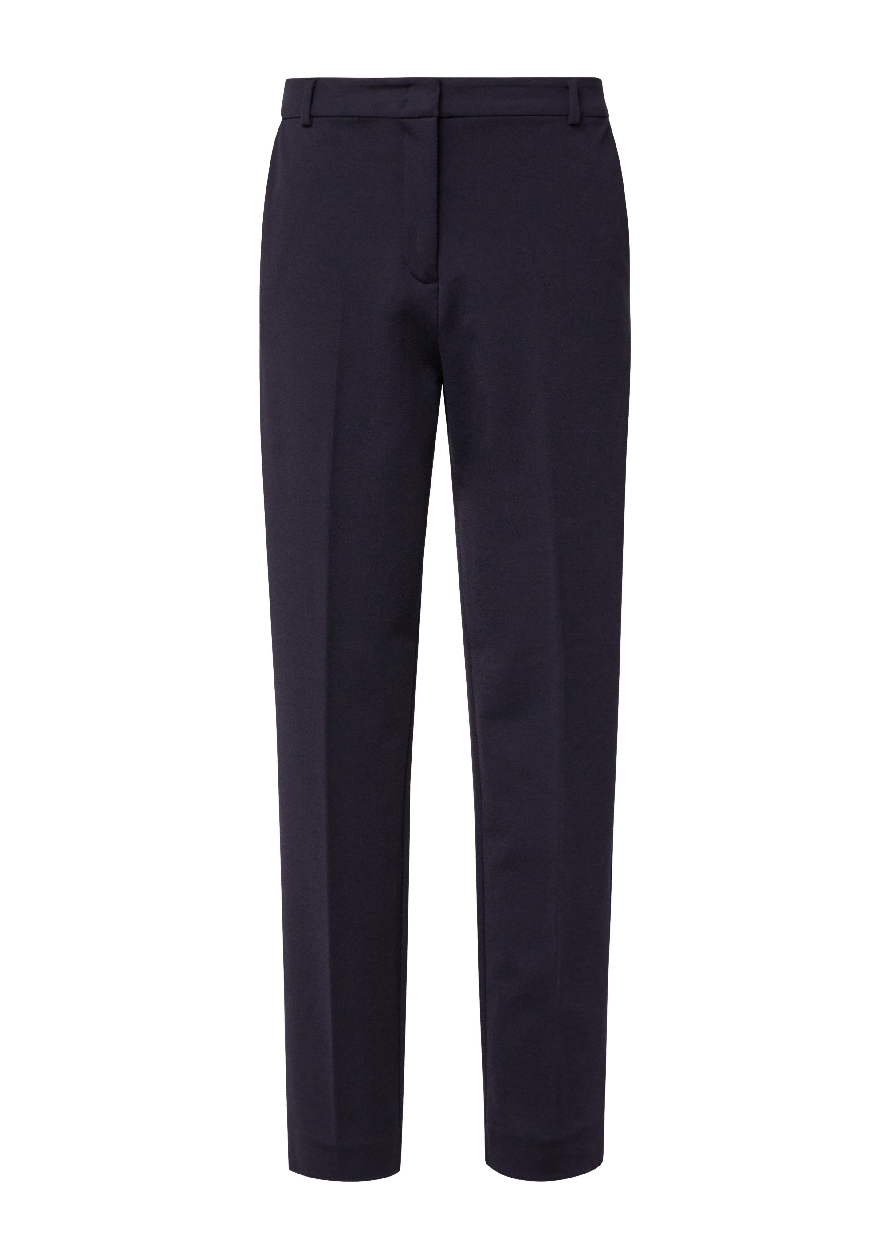 comma Stoffhose mit Bundfalte und Viskose-Stretch – Bild 3 von 4