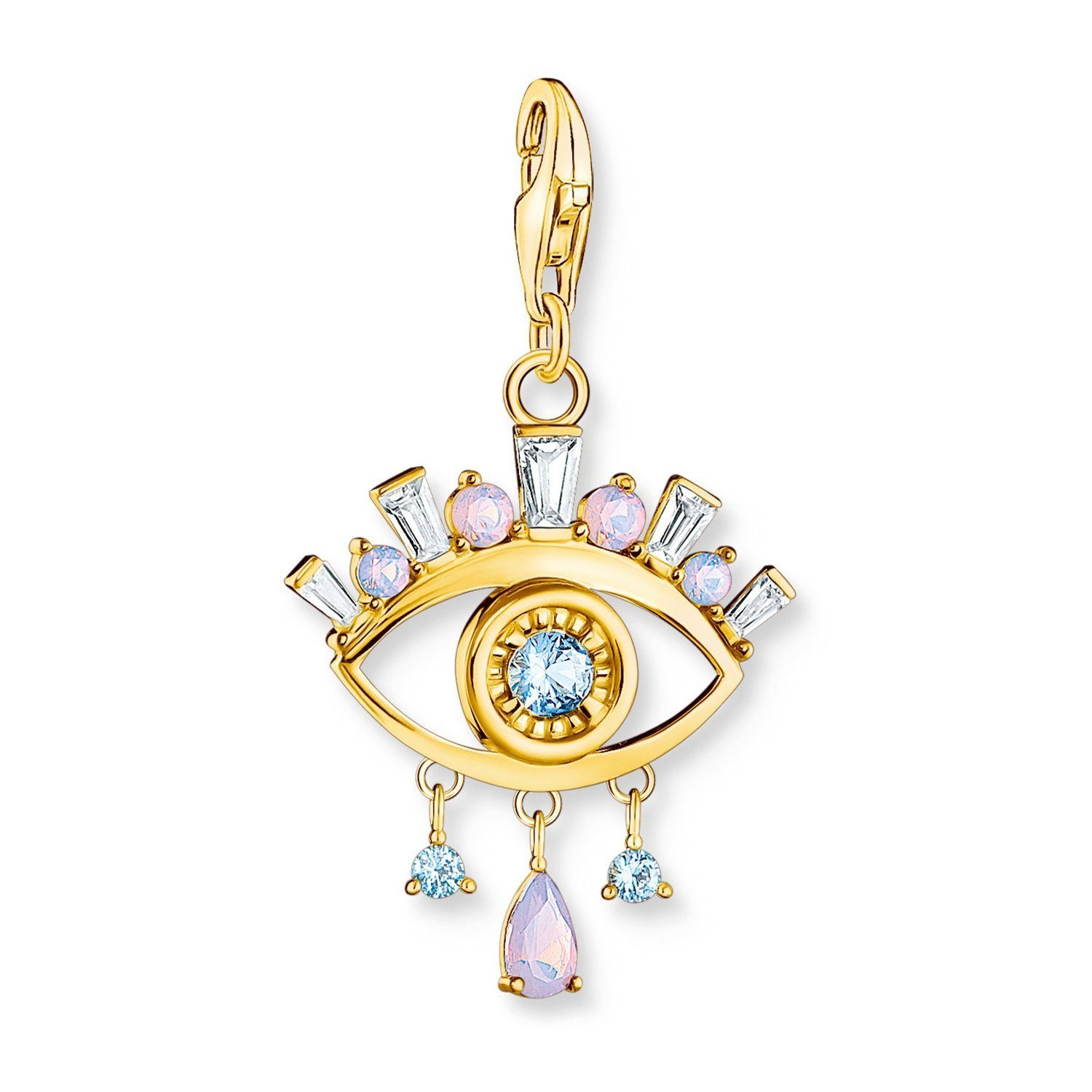 THOMAS SABO Kettenanhänger Charm- Blaue...