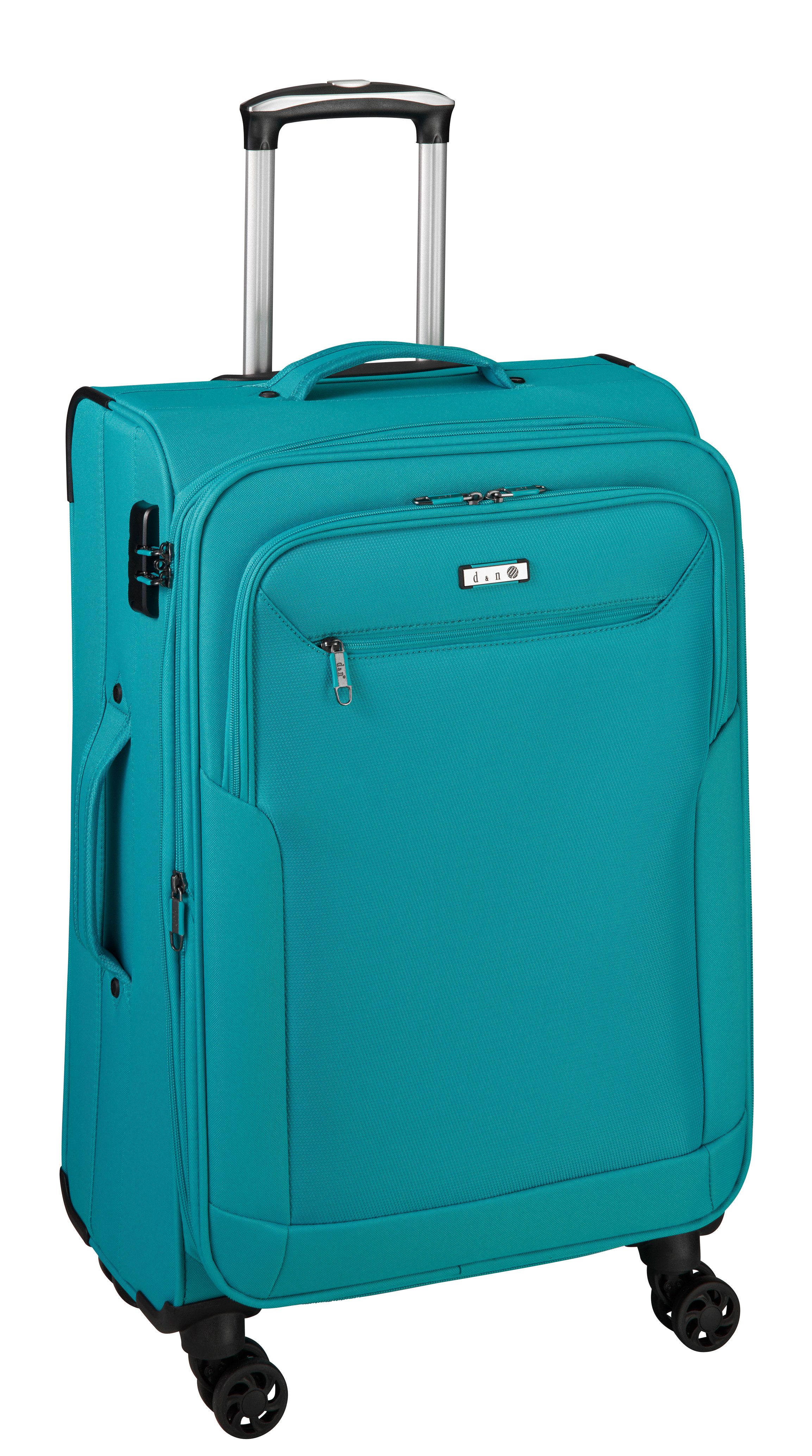 D&N Weichgepäck-Trolley 4 Rollen - 66cm - 2,8 kg - mit Dehnfalte 4 Farben günstig online kaufen