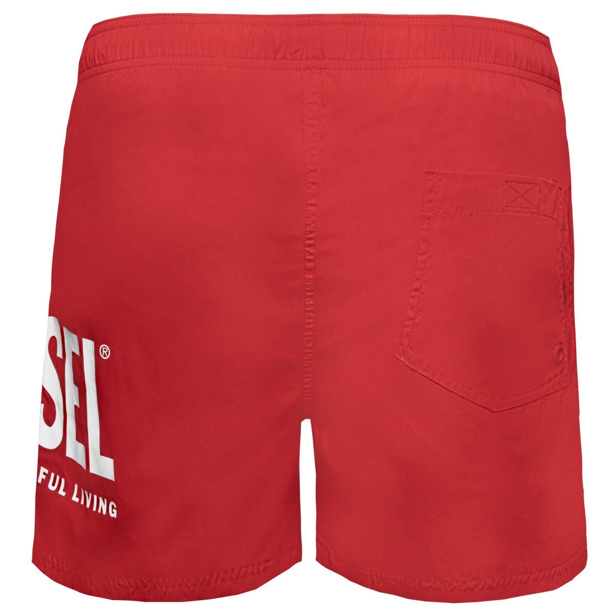 BMBX-NICO Diesel rot Badeshorts Herren