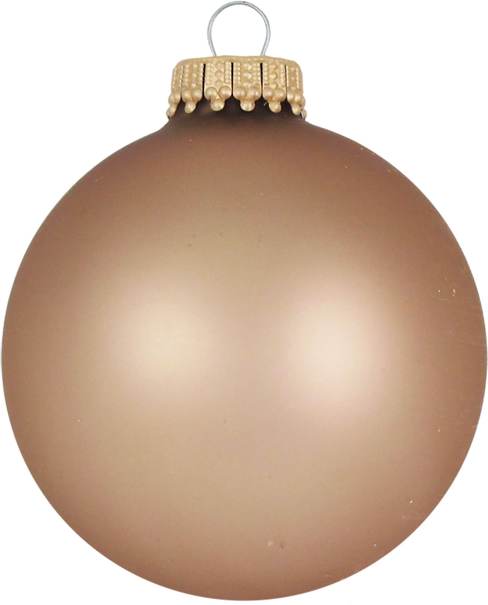 Krebs Glas Lauscha Weihnachtsbaumkugel CBK10106 (8 St)