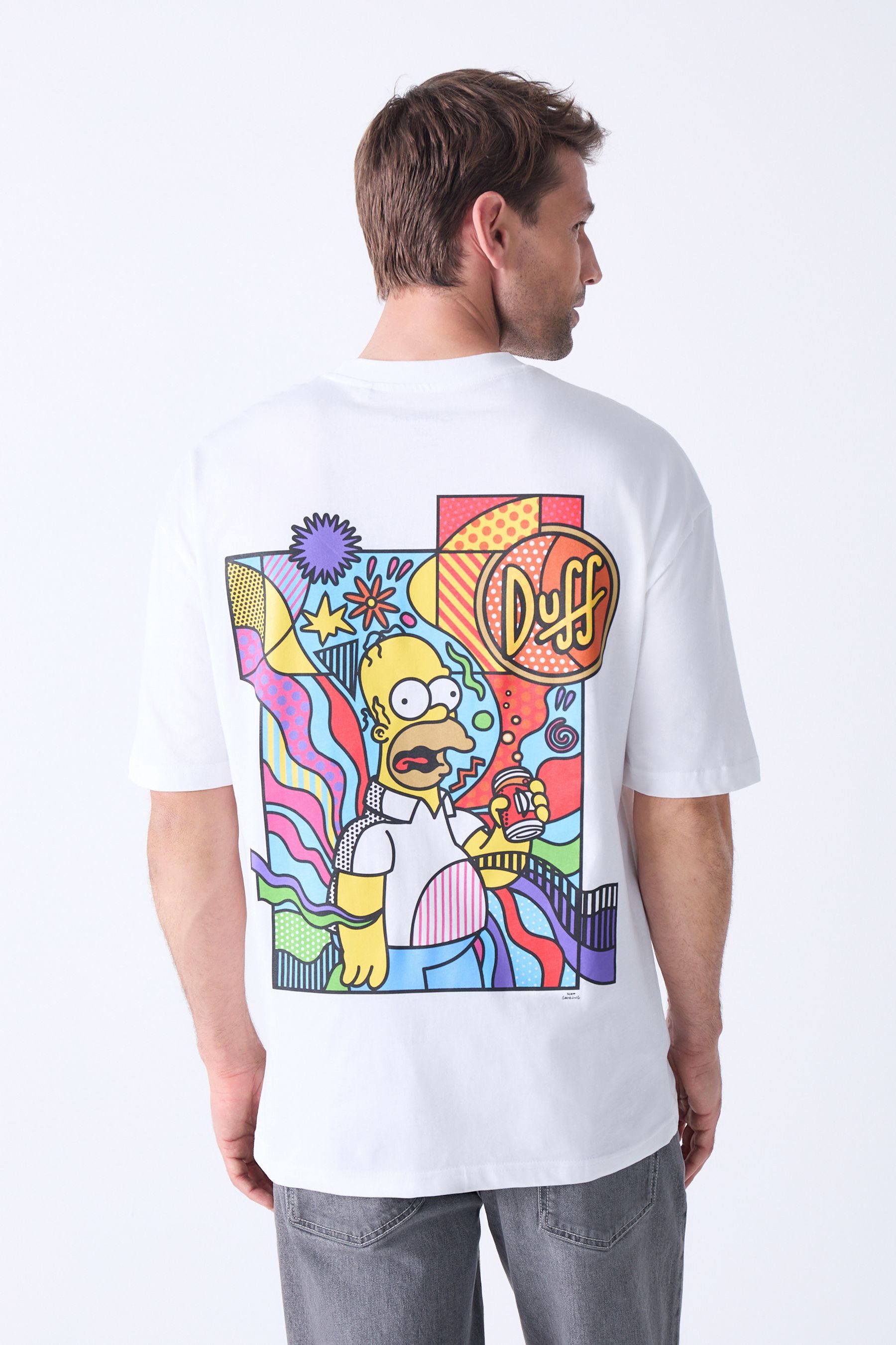 Next T-Shirt Homer Simpson T-Shirt mit günstig online kaufen