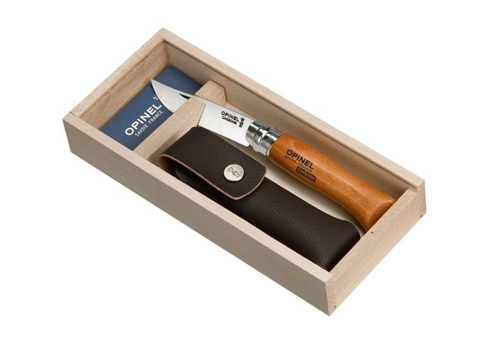 Opinel Taschenmesser No 08 Taschenmesser mit Etui