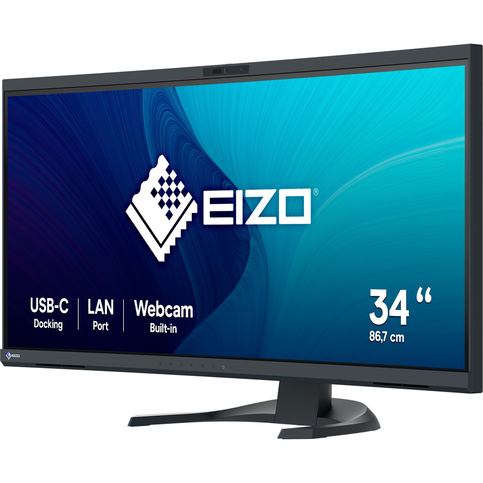 Eizo EIZO FlexScan EV3450XC-BK, LED-Monitor, (UWQHD, TFT-Monitor (3440 x 1440 px)