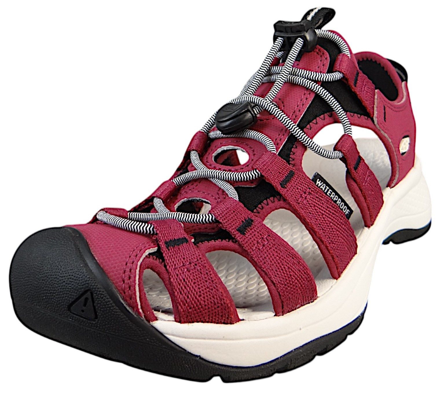 Keen 1030147 Astoria West Sandal Beaujolais/Star White Sandale