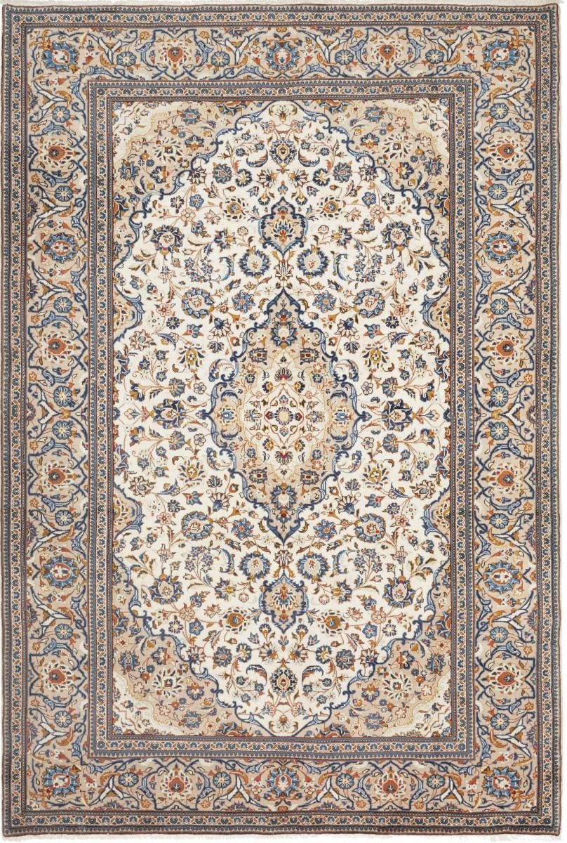Orientteppich Keshan 199x298 Handgeknüpfter Orientteppich / Perserteppich, Nain Trading, rechteckig, Höhe: 12 mm