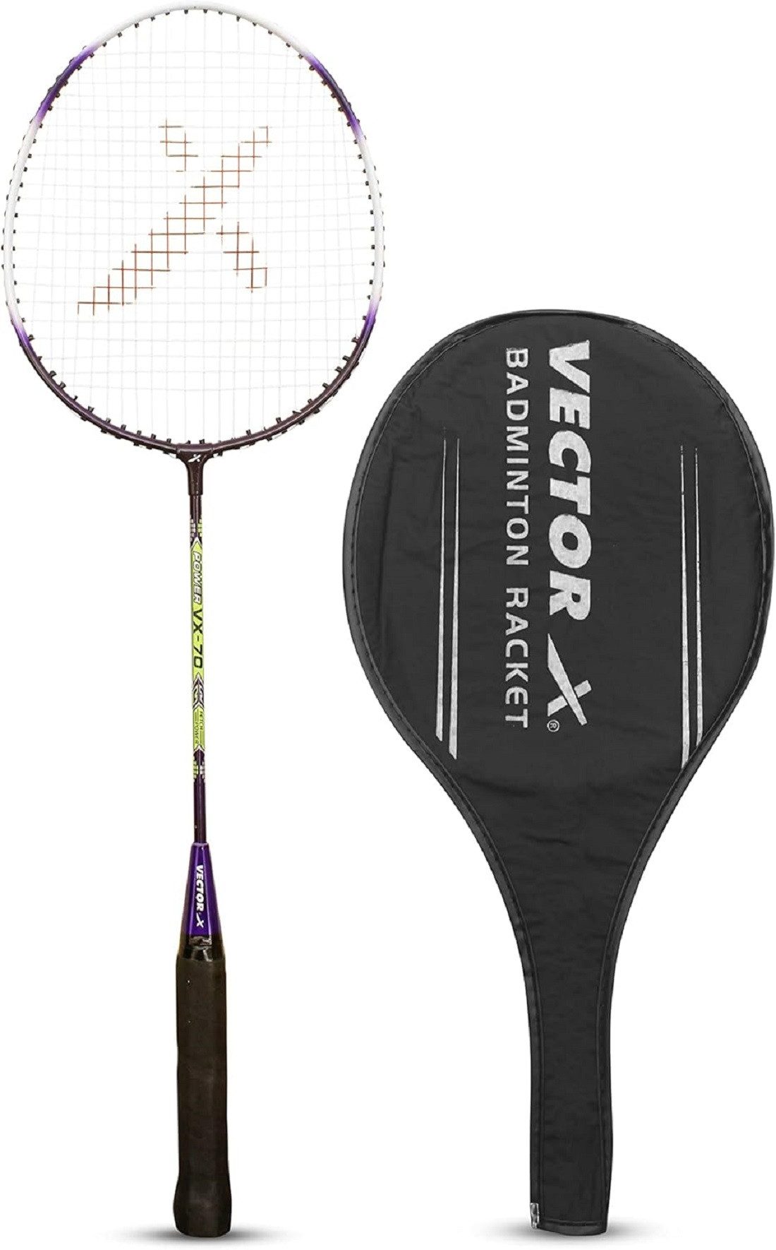 Badmintonschläger VXB-70 schläger Größe: 3 7/8 Zoll Für Männer & Jungen