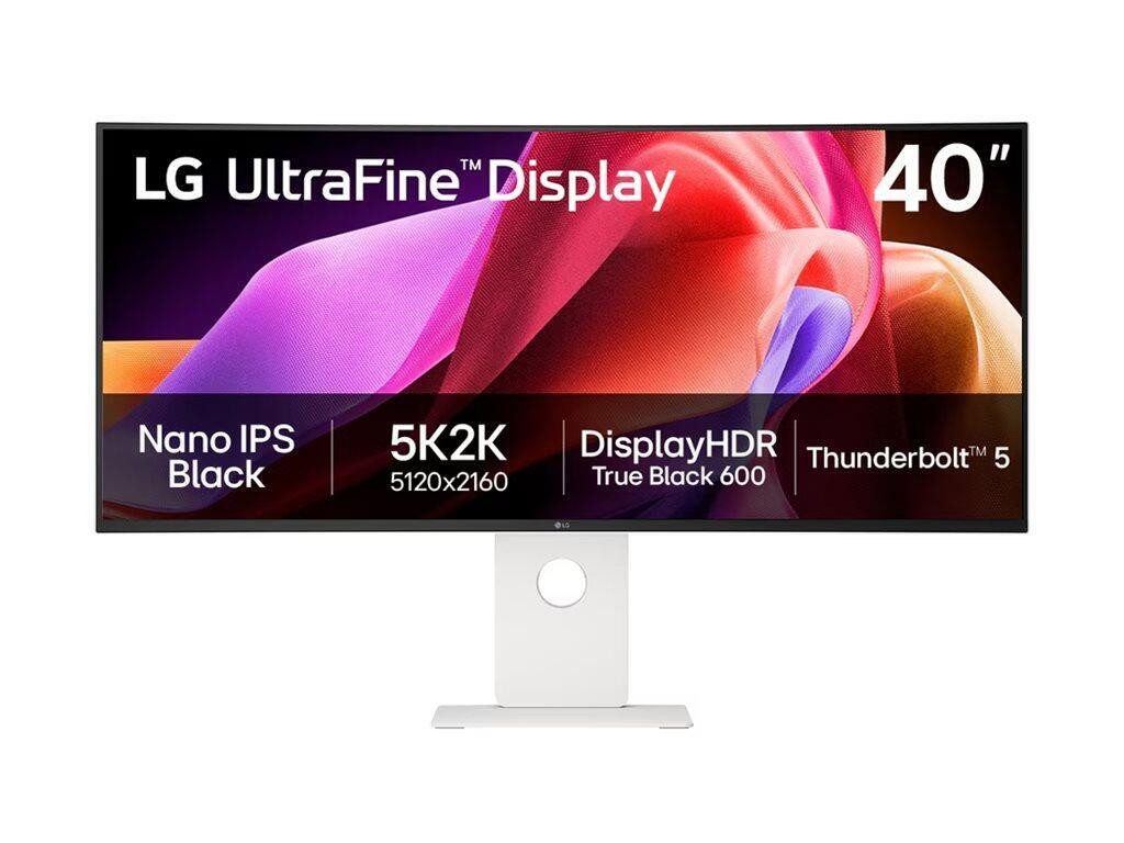 LG LG Business Curved UltraWide Monitor 40WT95UF-W.AE TFT-Monitor (5120 x 2160, 5 ms Reaktionszeit, 120 Hz, Nano IPS)