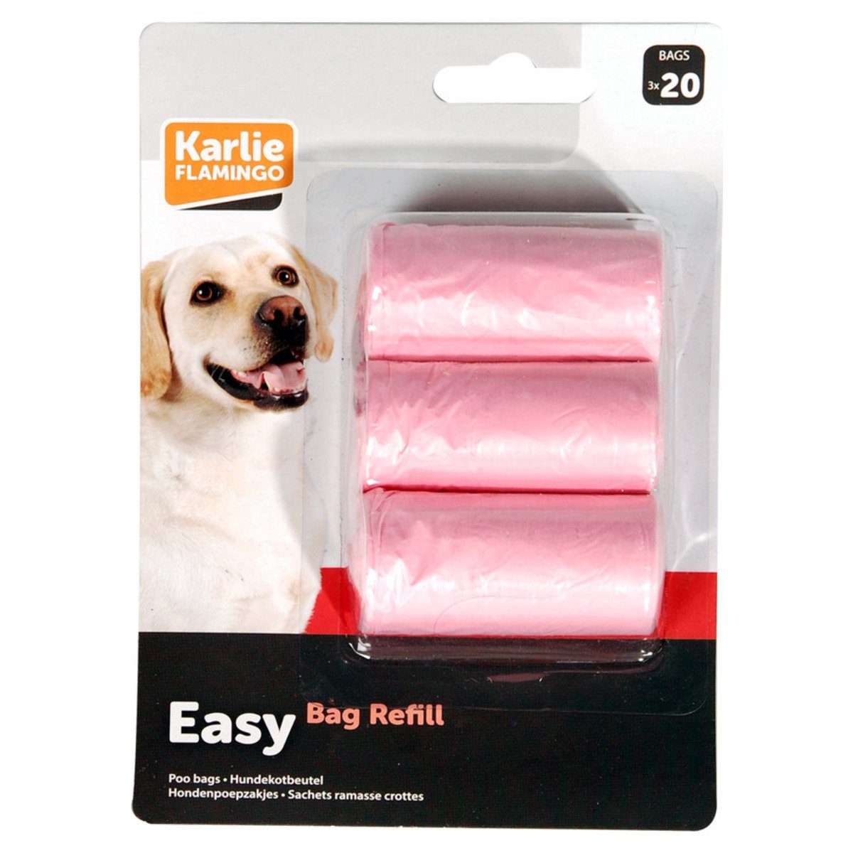 Hundekotbeutel Easy Bag Kottüten pink