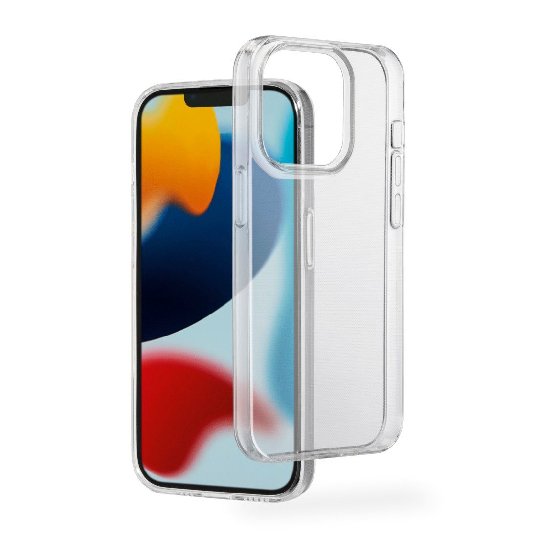 Hama Smartphone-Hülle Handyhülle „Always Clear“ f. iPhone 13 Pro (kratzfest, ohne Vergilben)