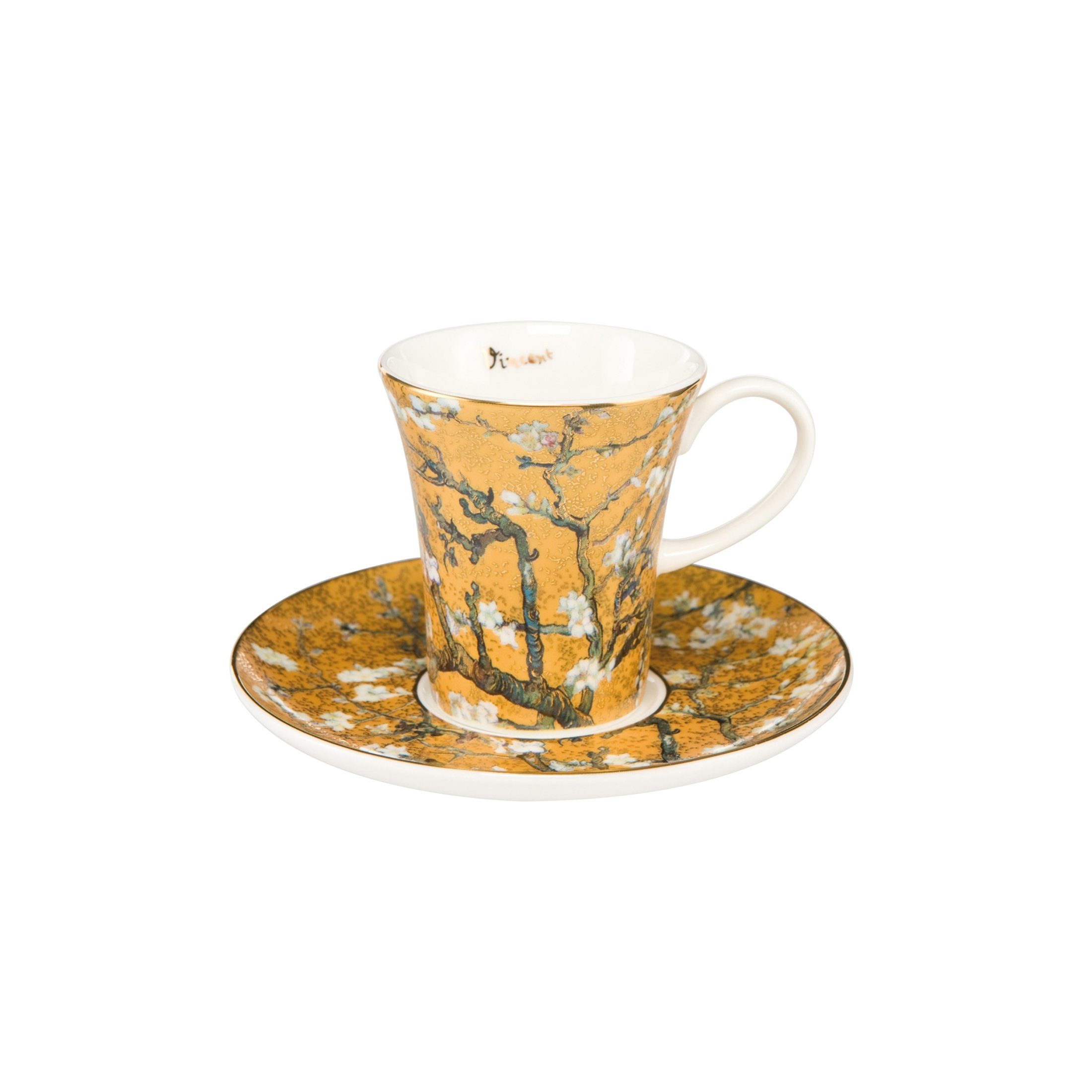 Goebel Espressotasse Goebel Artis Orbis Vincent van Gogh \'Mandelbaum Gold -  Espressotasse\'