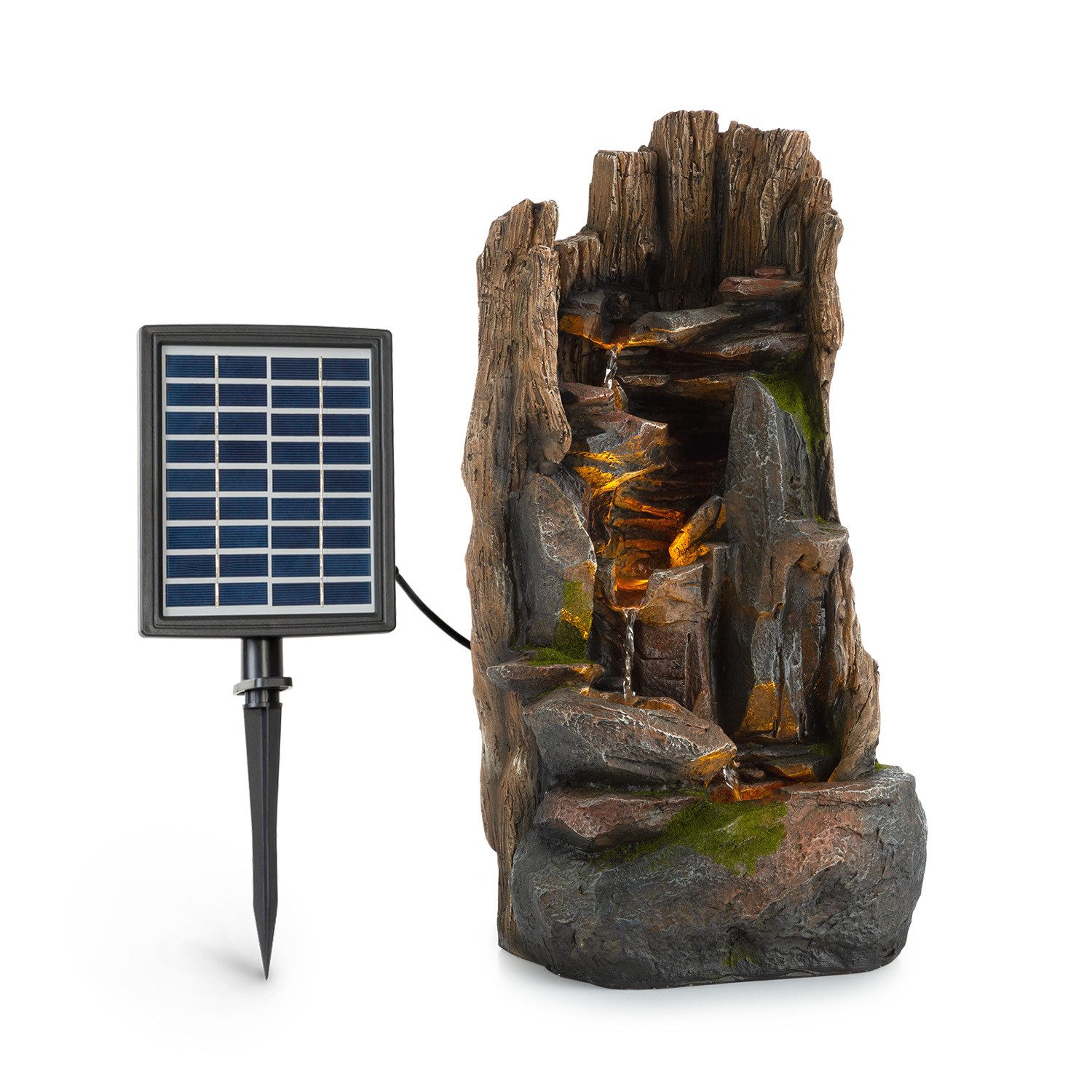 blumfeldt Wasserspiel Mystic Tree Solarbrunnen, (Set, günstig online kaufen