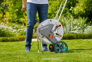 GARDENA Schlauchtrommel Schlauchwagen CleverRoll M Easy Metall Set