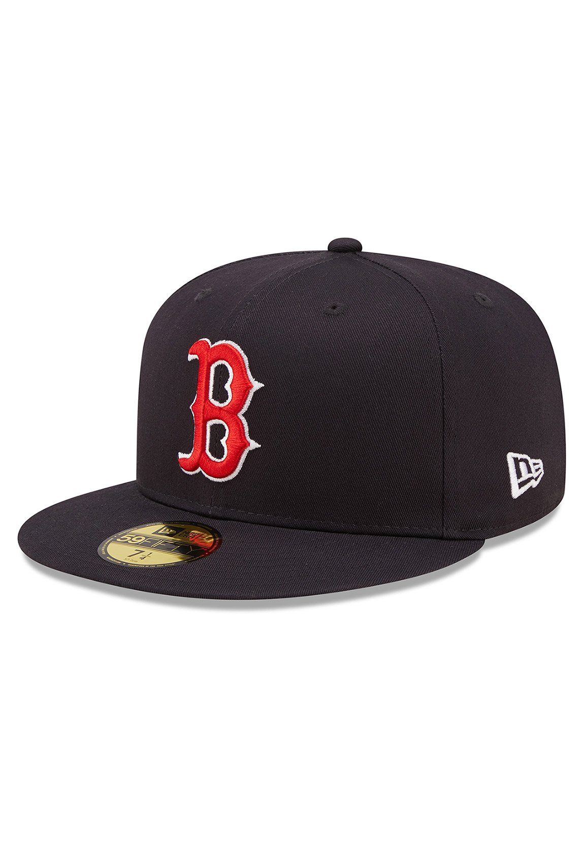 New Cap 59Fifty New RED Side Patch SOX Dunkelblau Cap Era Fitted BOSTON