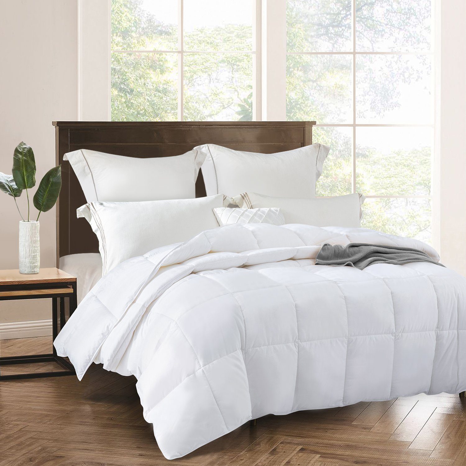 Elemuse Daunenbettdecke Warm Federbettdecke Bettdecke, Füllung: 70% Daunen günstig online kaufen