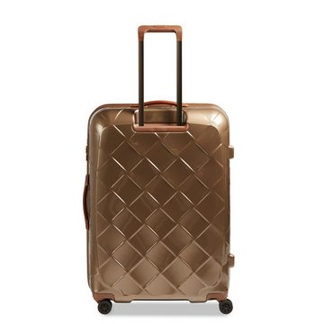 Stratic Trolley Leather and More - 4-Rollen-Trolley 76 cm L, 4 Rollen