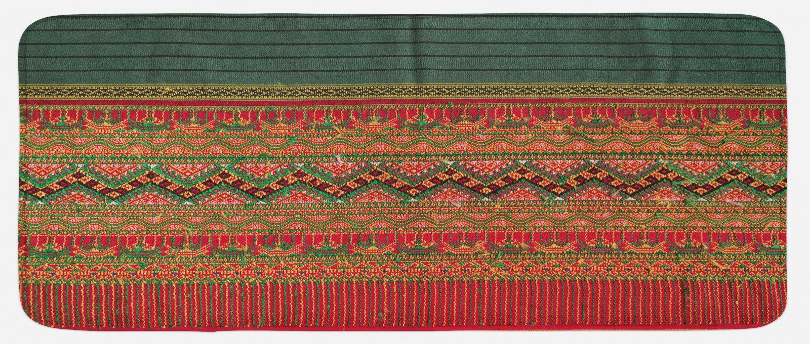 Küchenläufer »Plüsch Dekorative Küchenmatte mit rutschfester Rückseite