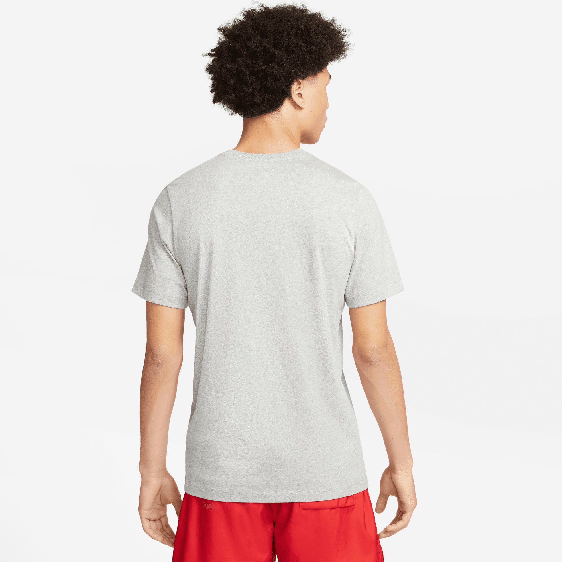 Nike Sportswear GREY T-Shirt HEATHER DK Men's T-Shirt