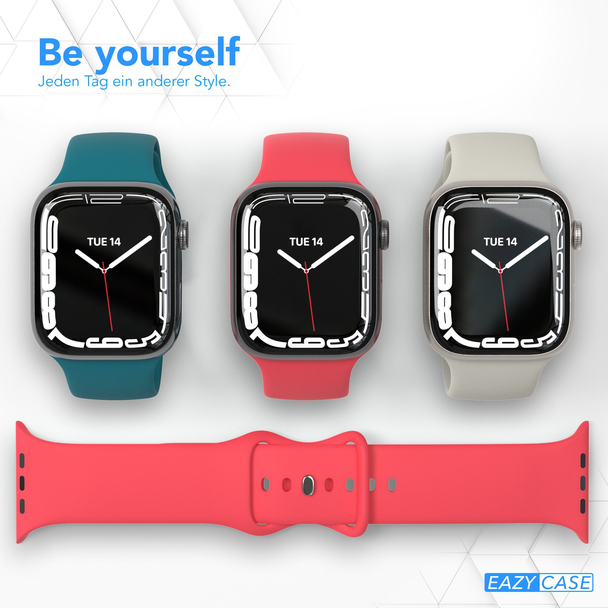 EAZY CASE Uhrenarmband Silicon Armband iWatch 11 10 9 8 7 6 5 4 3 2 SE Ultr günstig online kaufen