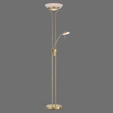 click-licht LED Außen-Stehlampe LED Stehleuchte Zahara in Gold 16W 1900lm, keine Angabe, Leuchtmittel enthalten: Ja, fest verbaut, LED, warmweiss, Stehlampe, Standlampe